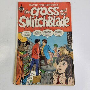 The Cross and the Switchblade #1 David Wilkerson's Spire Comic 1972 35 Cent